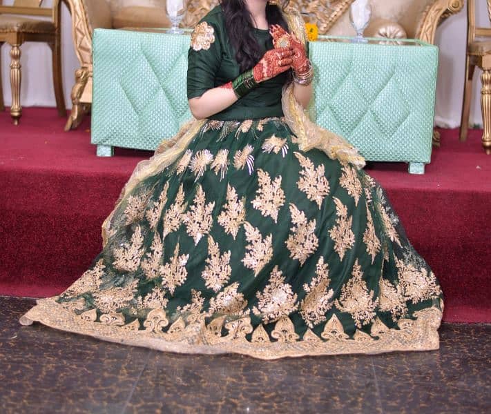 Mehndi Lehenga ( 3 piece ) 1