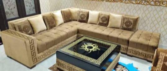 Sofa |L shape sofa|Wooden sofa|Velvet sofa |Luxury sofa |7 seater Sofa 3