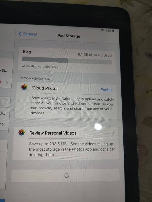 very good condition Ipad Air 2 for sale 9