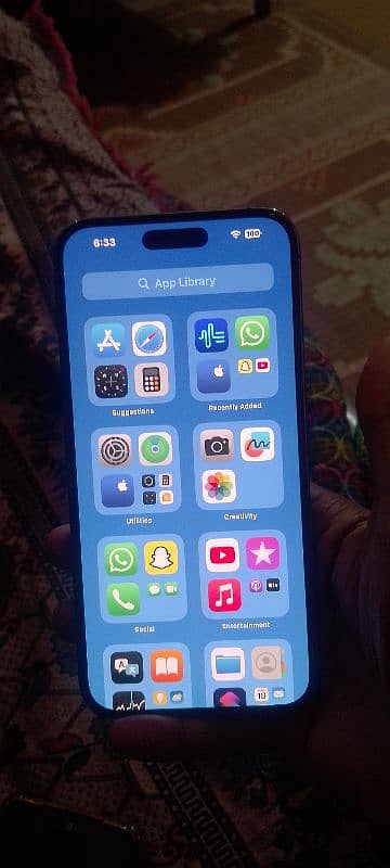 Iphone 14 pro max non PTA with sim time in full lush condition 2