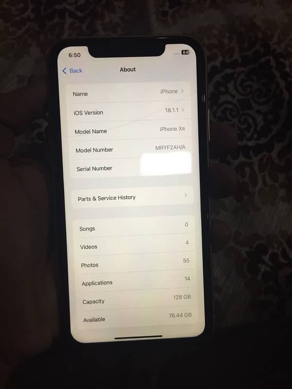 IPHONE XR (non pta) 128 gb 10/9 5