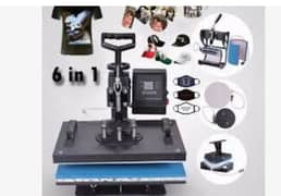 5in one heat press machine