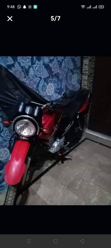 Yamaha ybr 125g urgent sell 3