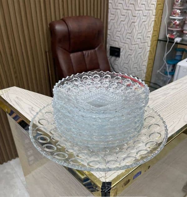 Glass crockery 1