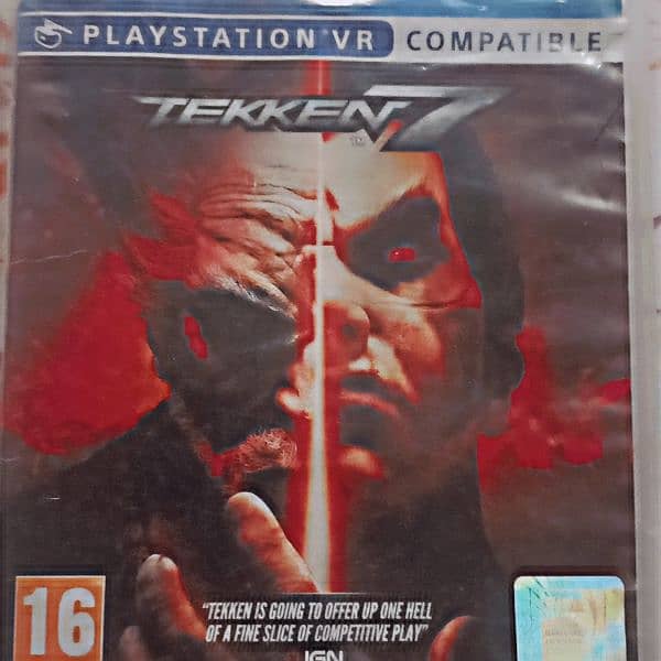 play station 4 tekken 7 good condition 1