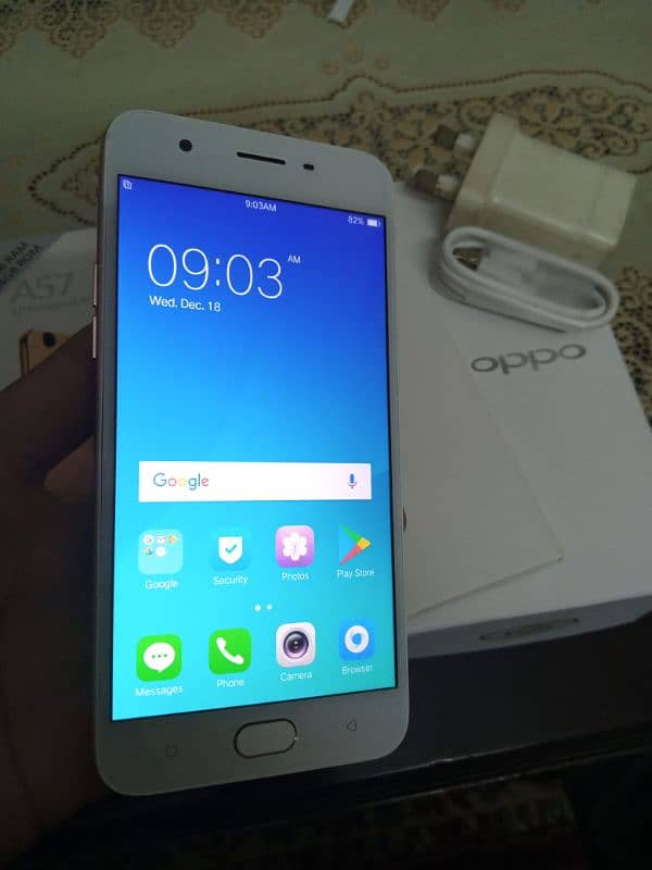 oppo a57 4gb 64gb urgent sale 03121415869 3