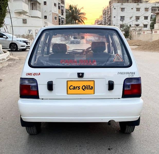 Suzuki Mehran 2018 white air-conditioned 3