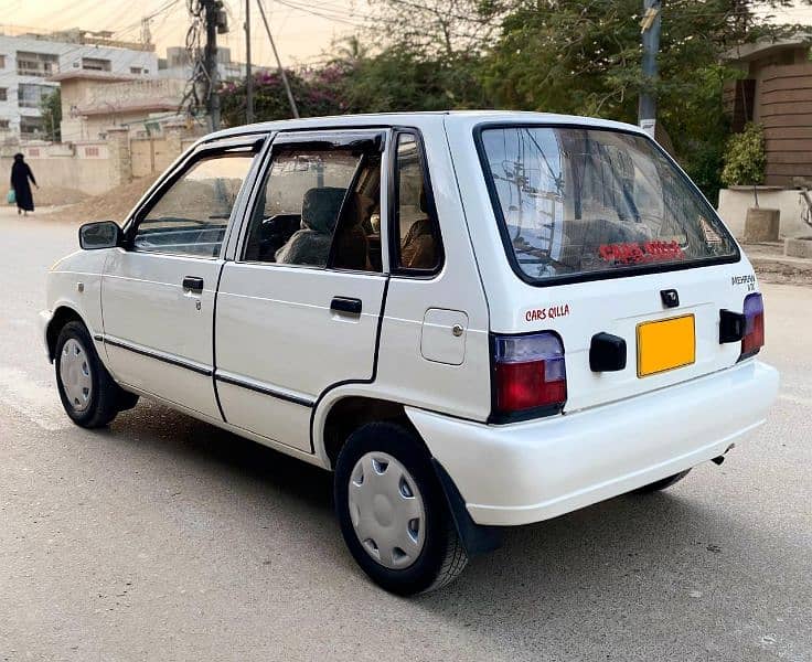 Suzuki Mehran 2018 white air-conditioned 5