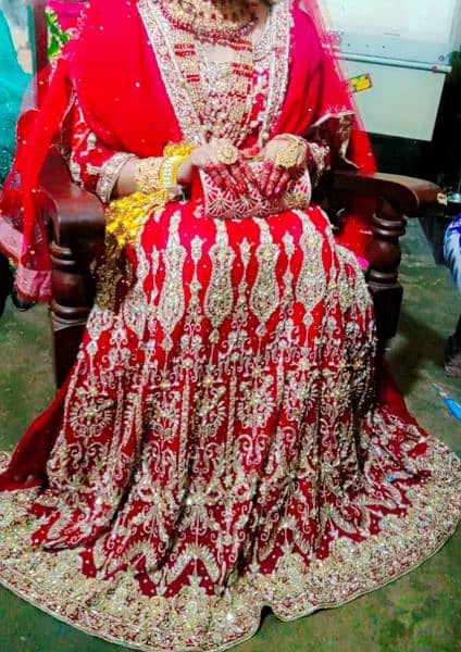 Wedding Dress,Mehndi dress,Walima dress only one day used 0