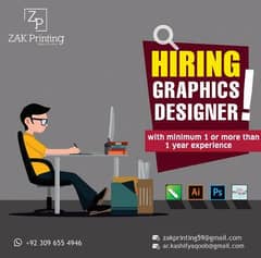 graphic designer for printing shop