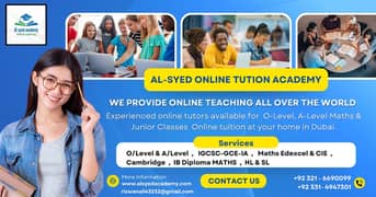 Online Tuitions for IB Diploma maths and IAL /GCS MATHS