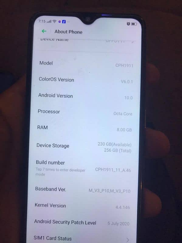 oppo F11 urgent sell 11