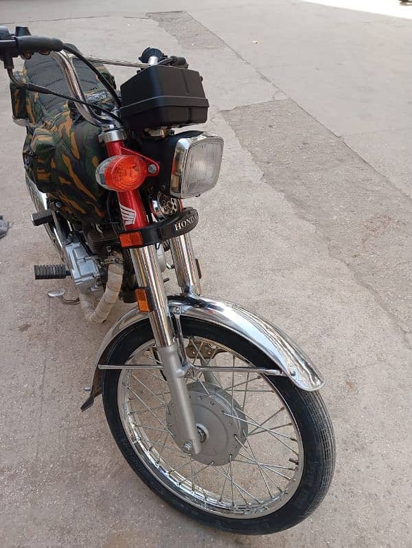 Honda cg 125 Karachi num urgent sell 2