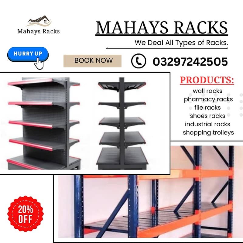 Bakery Counters/ Bakery racks/ wall rack/ Store Rack/cash counter/ PO 0