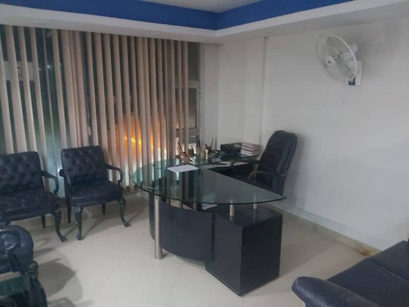 Furnished Office for Rent in F-10 Markaz Islamabad 10