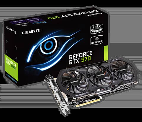 GTX 970 Windforce GPU - 4GB 256bit 0