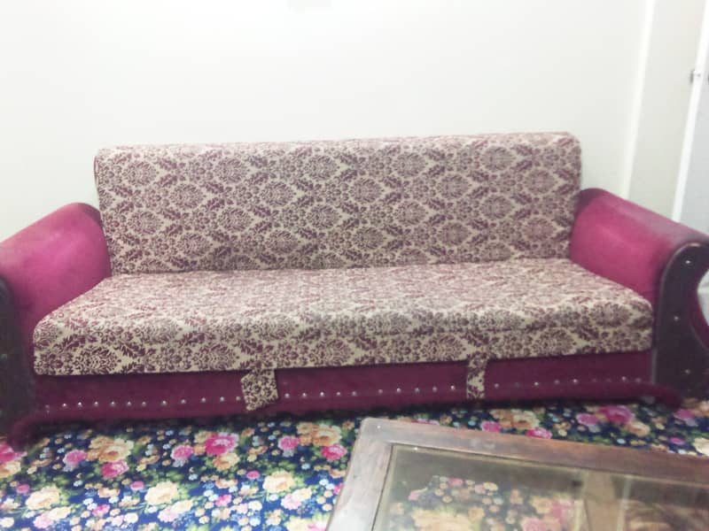 5 seter Sofa set and sofa combad 4