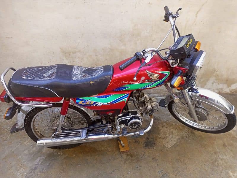 HONDA CD 70 ( Punjab Number Plate ) 03186334250 0