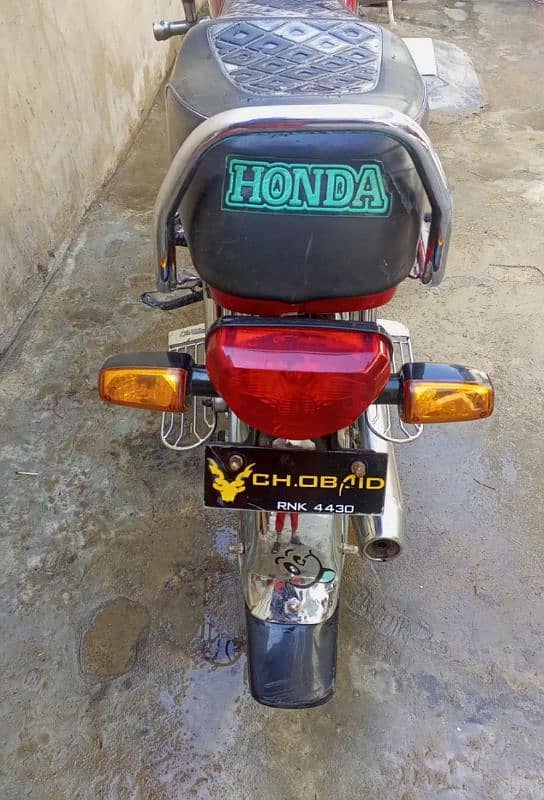 HONDA CD 70 ( Punjab Number Plate ) 03186334250 1