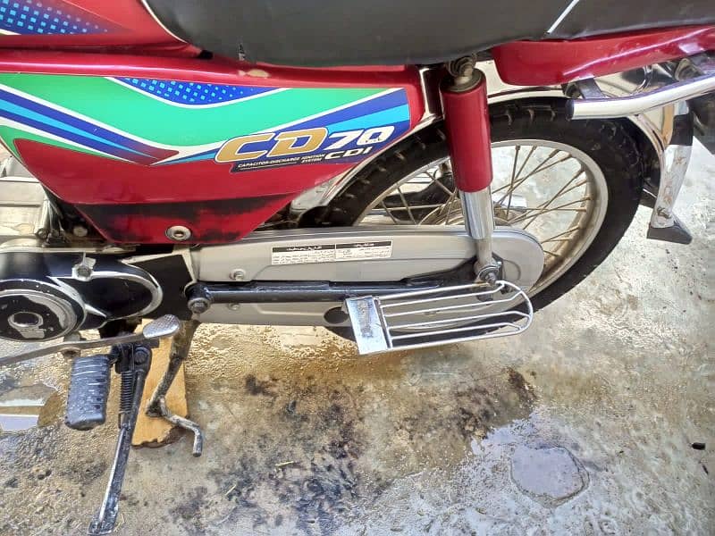 HONDA CD 70 ( Punjab Number Plate ) 03186334250 3