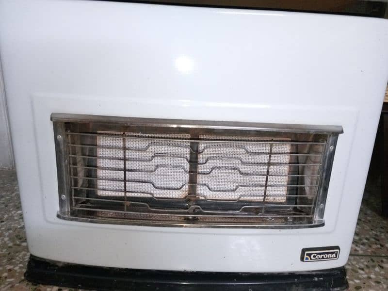 corona double burner heater 4