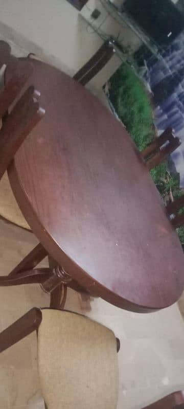 good condition wood table 1