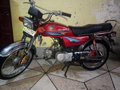 cd 70 2009 model totel genuine bike