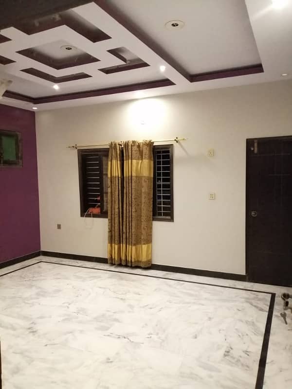 3 bed dd portion available for rent in north Karachi 1