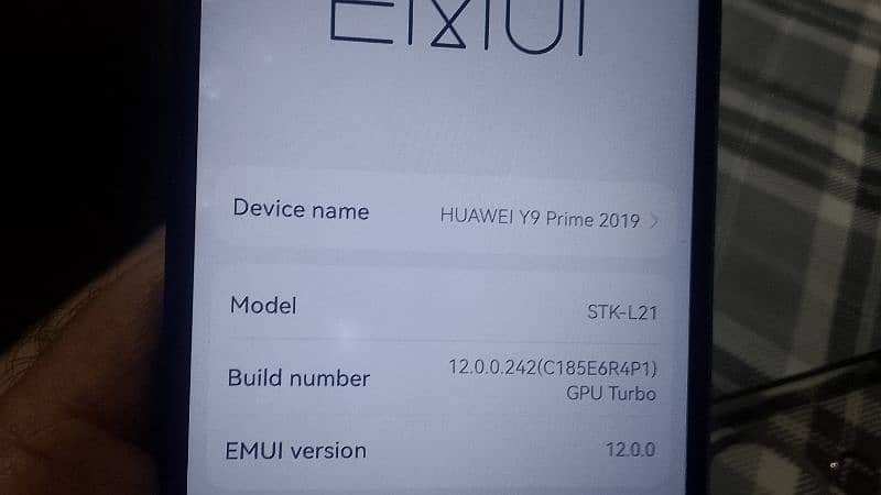 Huawei Y9 prime 19500 3