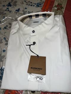 Burberry button down shirt