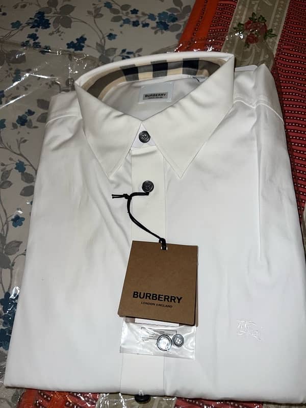 Burberry button down shirt 0