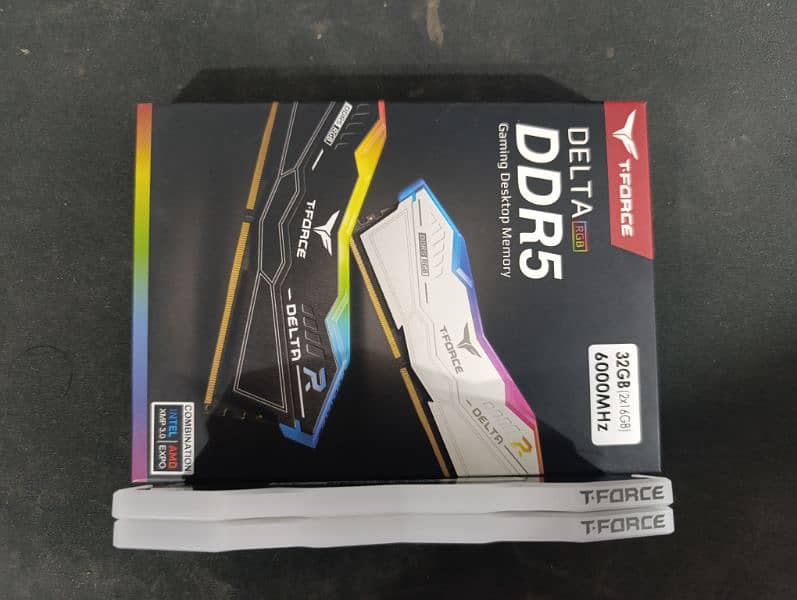 T Force Delta RGB DDR5 6000mhz 32GB RAM 2