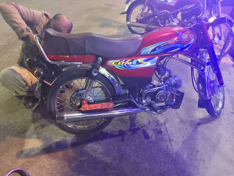 Honda CD 70 new condition 4