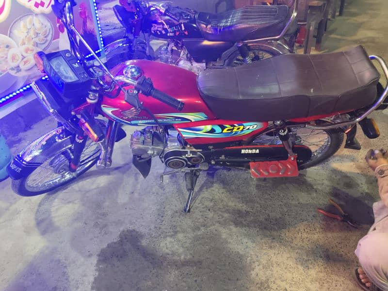 Honda CD 70 new condition 5