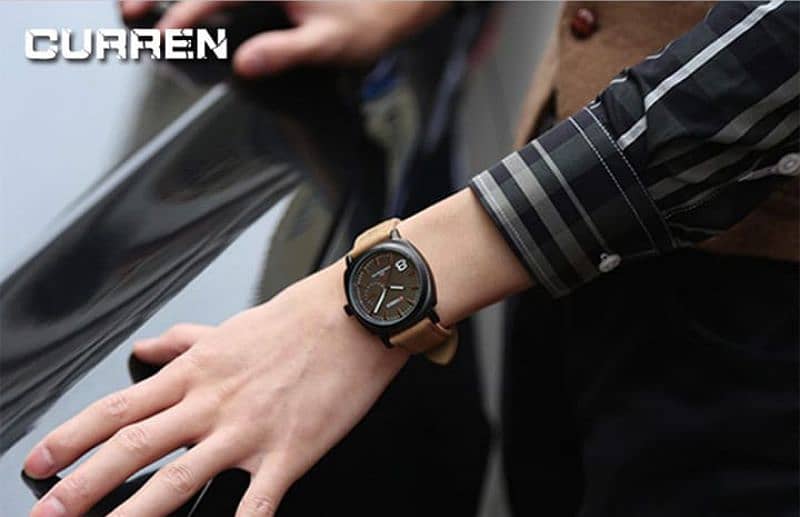 CURREN WATCH  STRAP WATCH  IN JUST ONLY RS 700 1