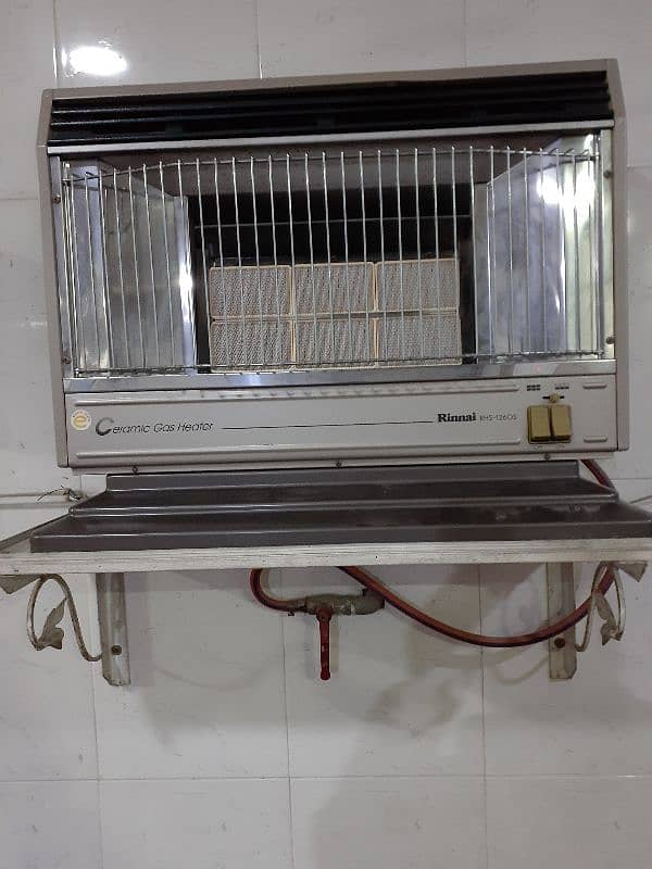 Rinnai RHS-1260s 6-Ceramic Plate Gas Room Heater 1