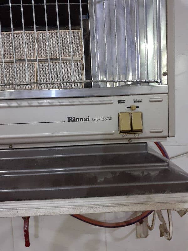 Rinnai RHS-1260s 6-Ceramic Plate Gas Room Heater 2