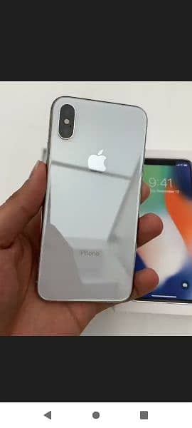 I phone x PTA approved 256 GB 0