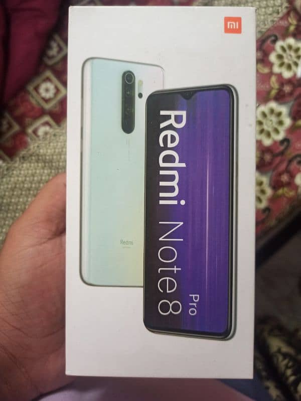 redmi note 8 pro for sale 6/128gb 6