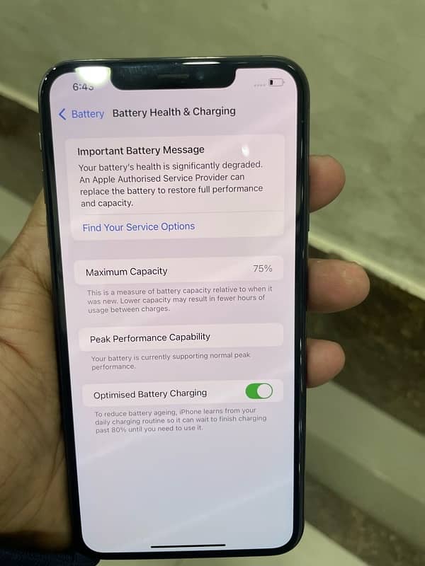 iphone xs max 256Gb single sim pta approved with box 0