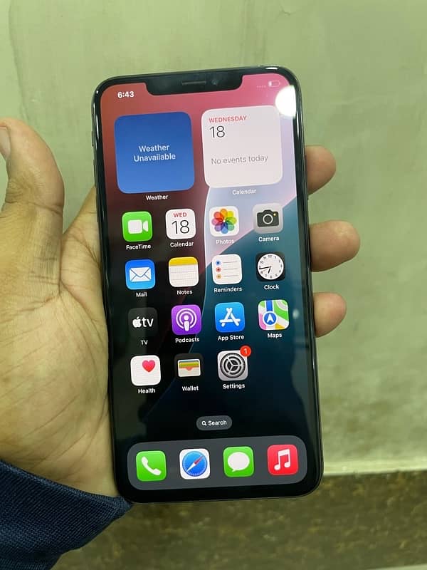 iphone xs max 256Gb single sim pta approved with box 2