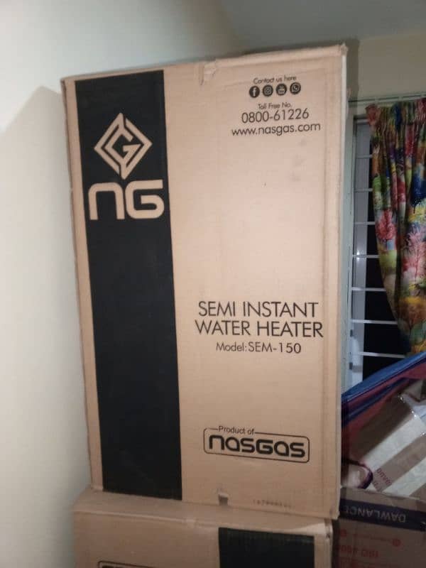 Electric gyser Nosgas 4