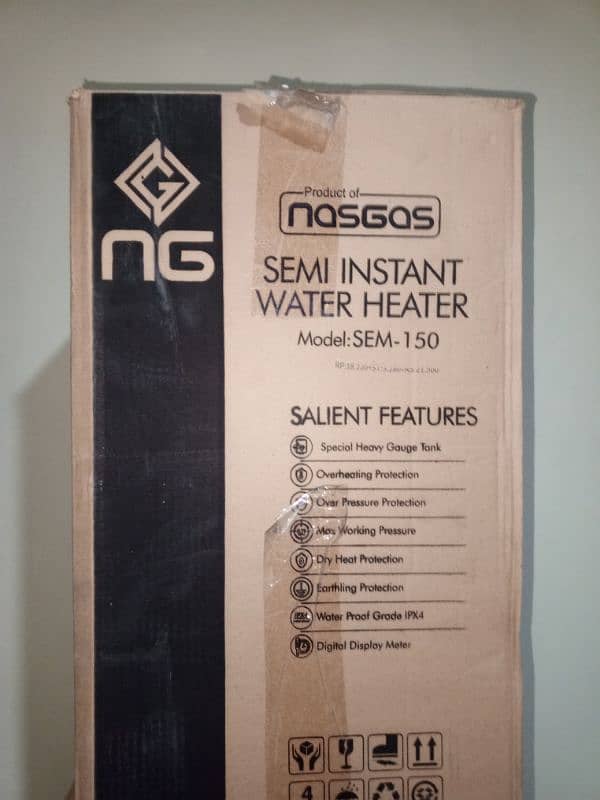 Electric gyser Nosgas 6