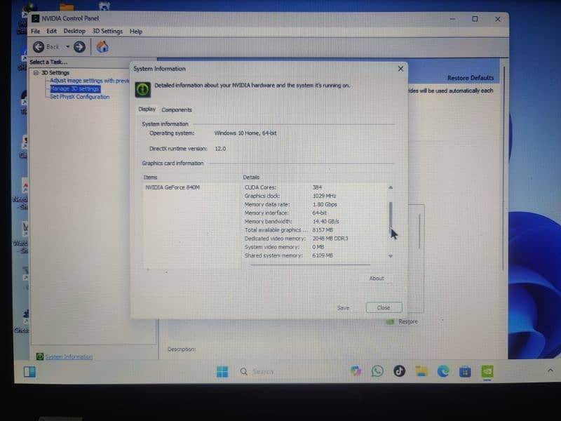 HP Envy i7 4th Touchscreen 8 GB Graphic Nvidia 4