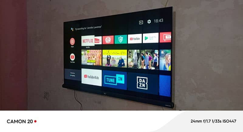 4k 55" tcl  led 1