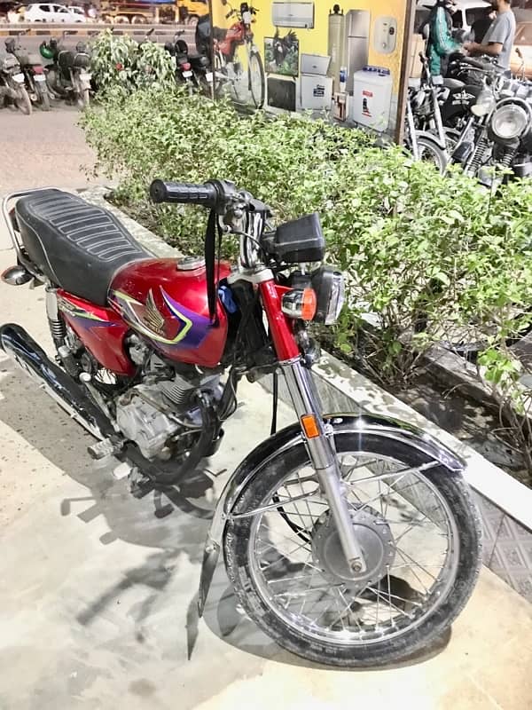 Honda CG 125 2017 Karachi 2