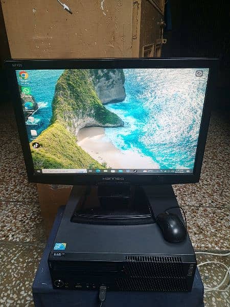 Full setup Lenovo i5 3rd generation PC + Monitor lcd 1