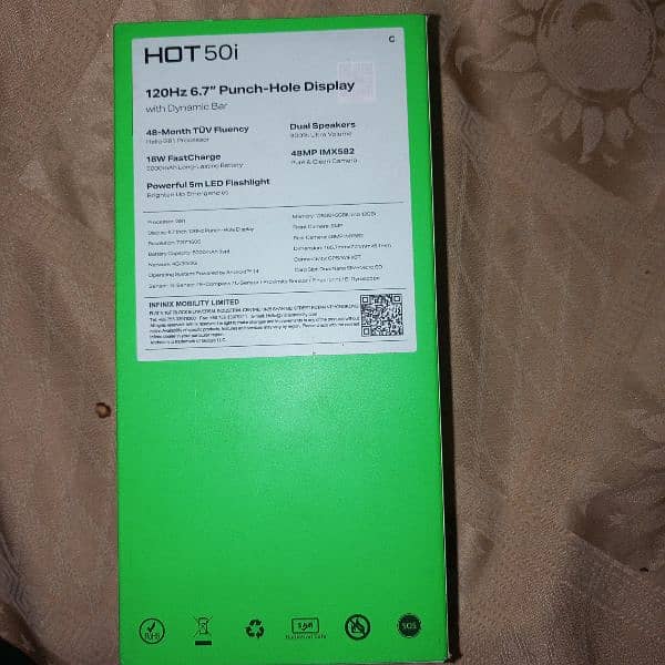 hot50i 128_12gb,just one month use WhatsApp number 03125632256 3