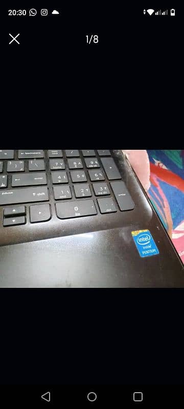 PENTIUM MODEL LAPTOP OF HP COMPANY 7