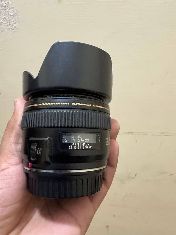 28 MM Canon full frame lense 1.8 4